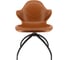 Кресло обеденное EVERPROF Paradise экокожа, коричневый EP Paradise PU Brown 2