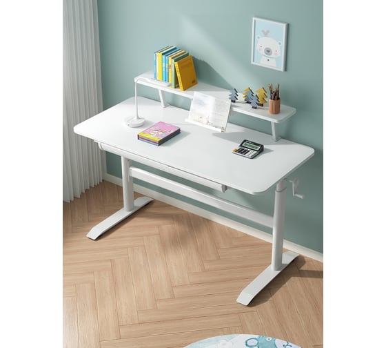 Стол детский регулируемый EVERPROF Kids table 2 белый EP Table 2 White 1