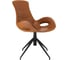Кресло обеденное EVERPROF Freedom экокожа, коричневый EP Freedom PU Brown 1
