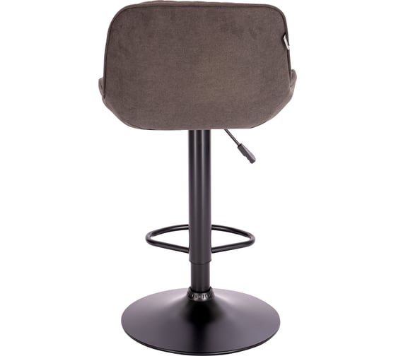 Барный стул Everprof Grace Black ткань, темно-коричневый EP Grace B Fabric Dark Brown