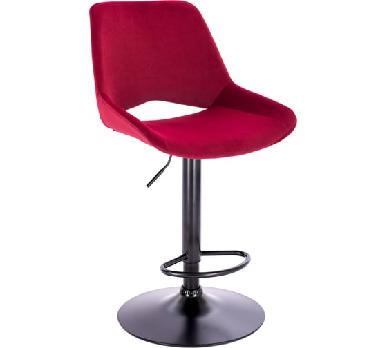 Барный стул Everprof Flash ткань, бургунди EP Flash Fabric Burgundy