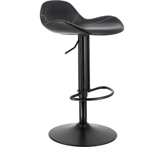 Барный стул Everprof Glory экокожа, черный EP Glory PU Black