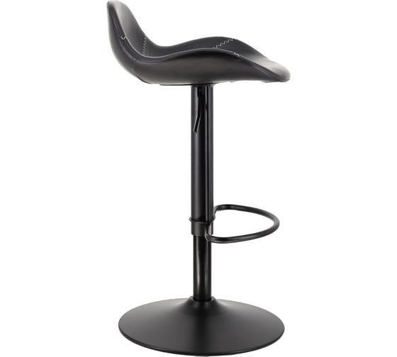 Барный стул Everprof Glory экокожа, черный EP Glory PU Black
