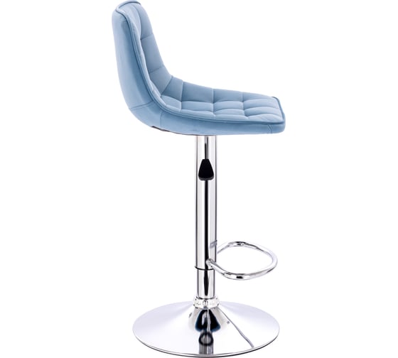 Барный стул Everprof Cooper ткань, голубой EP Cooper Fabric Light blue