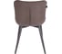 Обеденный стул Everprof Aqua ткань, темно-коричневый EP Aqua Fabric Dark Brown 4