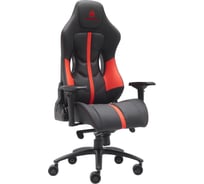 Кресло Everprof Jaguar экокожа, красный/черный EP Jaguar PU Red/Black