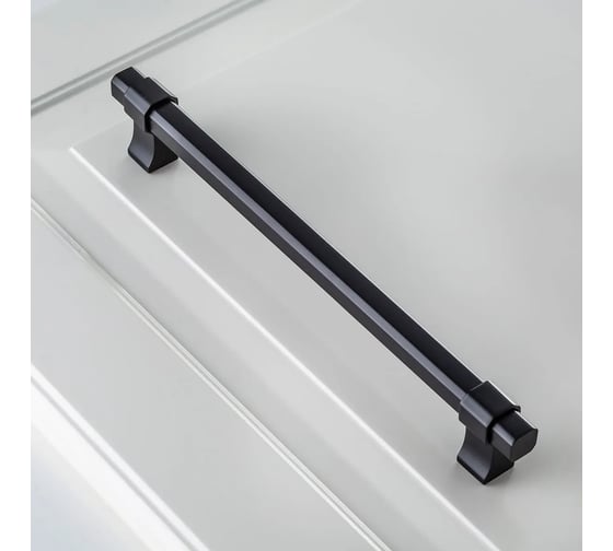 Ручка GTV IMPERIAL 256 мм, черный матовый UZ-IMPERIAL-256-20M
