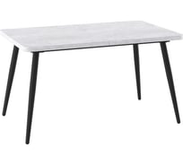 Стол Вояж 140, Серый Сланец/Черный Mebwill 101823