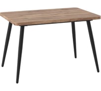 Стол Вояж 120, Дуб Веллингтон/Чёрный Mebwill 101769