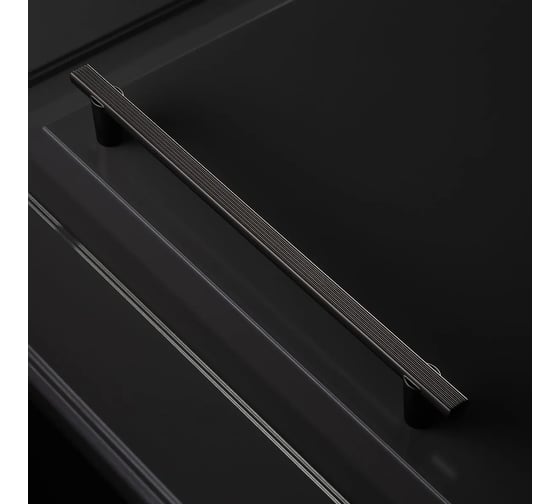 Ручка GTV RAY 192 мм, светлый графит UZ-RAY-192-25
