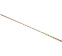 Мебельная алюминиевая ручка GTV GROOVE длина 1200 мм, светлое брашированное золото UA-GROOVE-1200-22