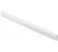 Мебельная алюминиевая ручка GTV PILLAR 160 мм/190 мм, белый матовый UA-PILLAR-160-10M
