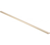 Мебельная алюминиевая ручка GTV TREX CROSS длина 1200 мм, светлое брашированное золото UA-TREX-CROSS-1200-22