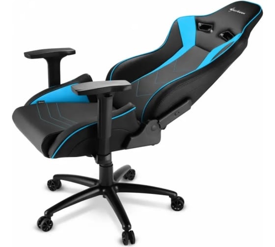 Игровое кресло Sharkoon Elbrus 3 чёрно-синее ELBRUS 3 BK/BU
