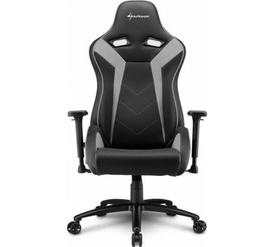 Игровое кресло Sharkoon Elbrus 3 чёрно-серое ELBRUS 3 BK/GY