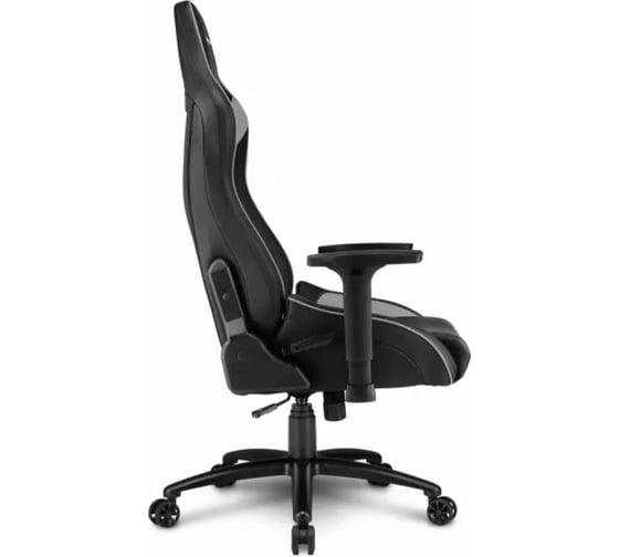 Игровое кресло Sharkoon Elbrus 3 чёрно-серое ELBRUS 3 BK/GY