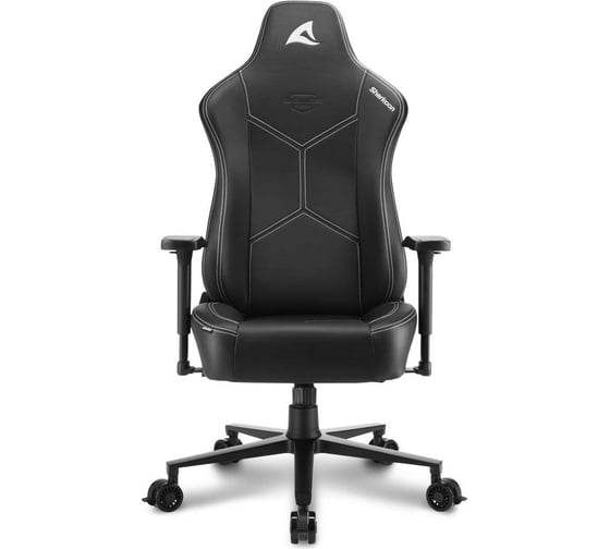 Игровое кресло Sharkoon Skiller SGS30 чёрно-белое SGS30-BK/WH