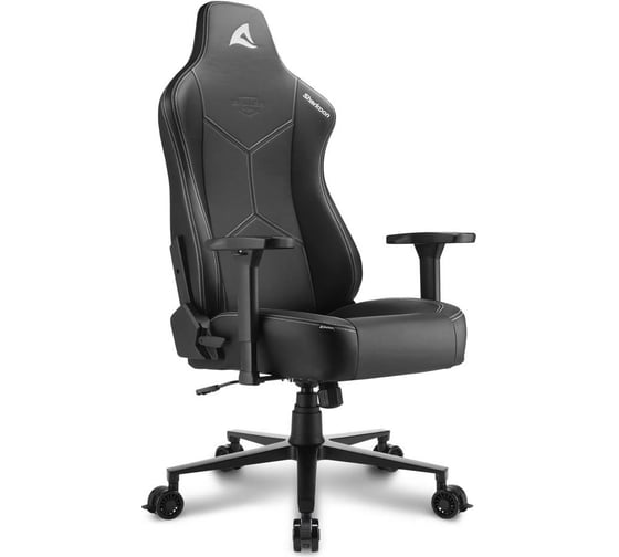 Игровое кресло Sharkoon Skiller SGS30 чёрно-белое SGS30-BK/WH