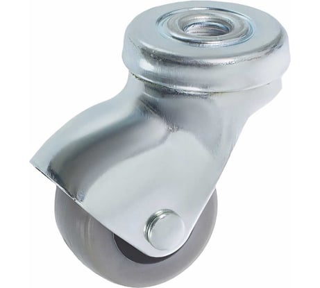 Поворотное колесо Alex D30 с отверстием D 8 мм без тормоза 1-0023