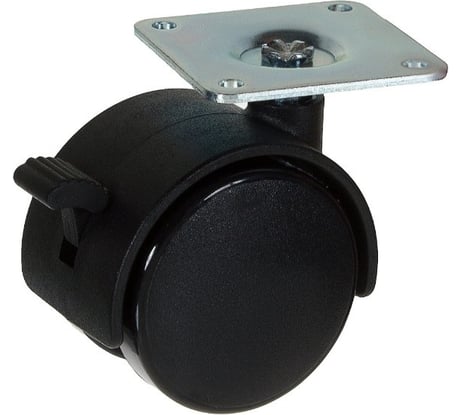 Колесо Alex D50 поворотная площадка с тормозом 1-0404