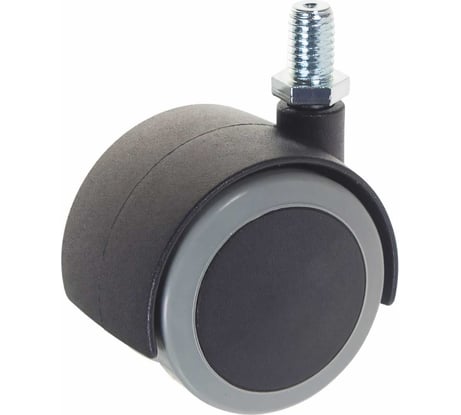 Колесо без тормоза Alex D50 ось резьба М10 1-0645