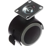 Колесо Alex D50 поворотная площадка с тормозом 1-0643