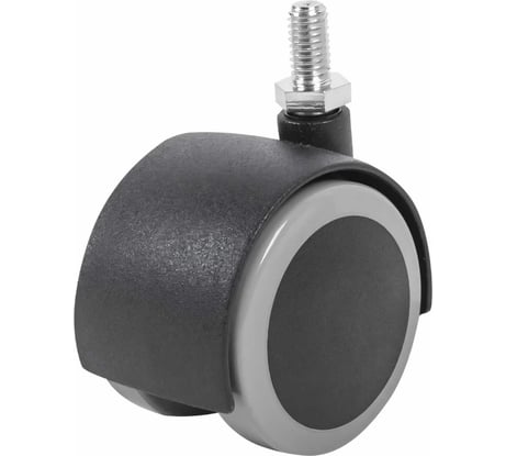 Колесо Alex D50 ось резьба М8 без тормоза 1-0644