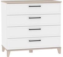 Комод Арника Аурелио 6 с ящиками, белый 00-00136146