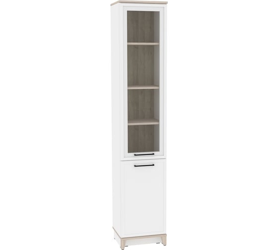 Шкаф книжный Арника Аурелио 10, белый 00-00136125