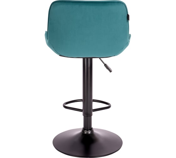Барный стул Everprof Grace Black ткань, темно-зеленый EP Grace B Fabric Dark Green