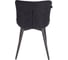 Обеденный стул Everprof Aqua ткань, черный EP Aqua Fabric Black 4