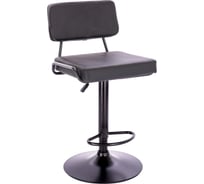 Барный стул Everprof Bit экокожа, черный EP Bit PU Black