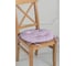 Чехол на табурет Wenge с тафтингом диаметр 40 903 рисунок 60008-17 Lavender 896388 1