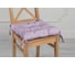 Чехол на табурет с тафтингом Wenge 40x40, арт 903, рис 60008-17 Lavender 896386 1