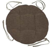 Чехол на табурет с тафтингом Wenge d40, рис 60008-10 Juliet coffe арт 903 775132