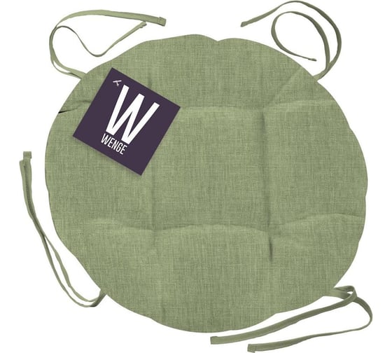 Чехол на табурет с тафтингом Wenge d40, рис 60008-5 Juliet olive арт 903 775131