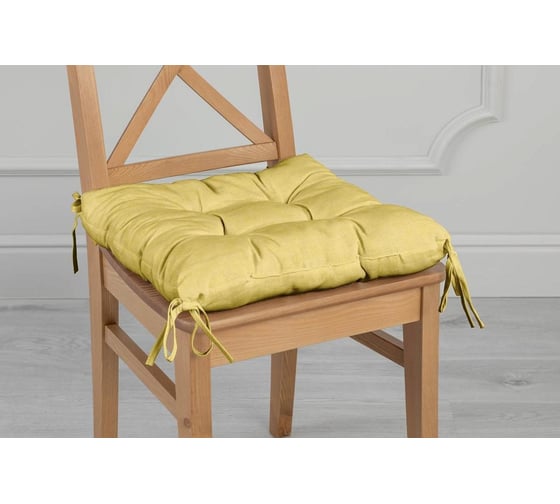 Чехол на табурет с тафтингом Wenge 40x40, арт 903, рис 60008-18 Green Tea 896387