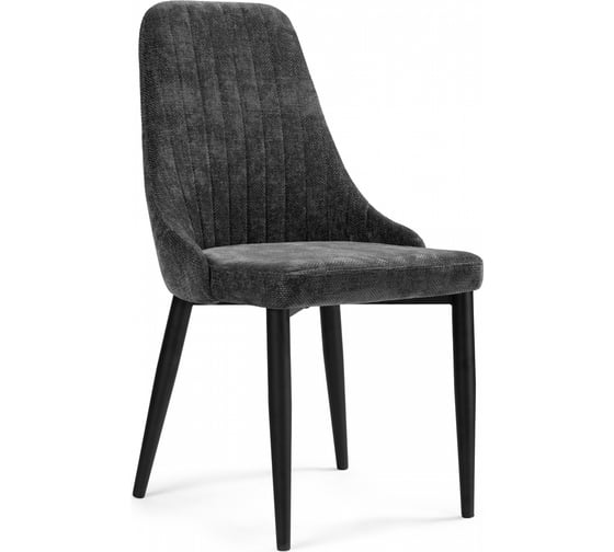 Стул на металлокаркасе Woodville Kora black / dark gray 15752 1
