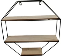 Полка Homium Wood 01, цвет коричневый LS18-5039