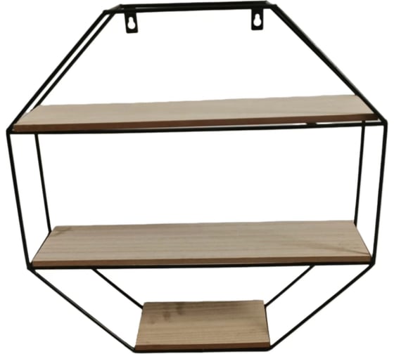 Полка Homium Wood 01, цвет коричневый LS18-5039 1