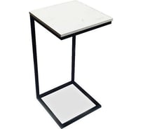 Стол журнальный Desk Question лофт DQ Simple Fir цвет дуб белый 350x350x716 10127