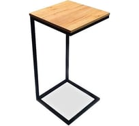 Стол журнальный Desk Question лофт DQ Simple Fir цвет дуб табачный 350x350x716 10126