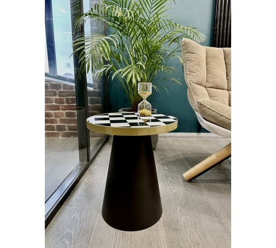 Столик журнальный круглый Maison de Plush Garde гарде 19T008