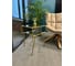 Столик круглый Maison de Plush Verre d'or золотое стекло QS5020A 2