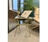 Столик круглый Maison de Plush Verre d'or золотое стекло QS5020A 4