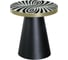 Столик журнальный круглый Maison de Plush Zèbre зебра 19T006 1