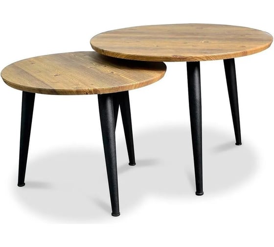Стол журнальный Desk Question лофт DQ Malit Fir 600x450, 500x400 10178