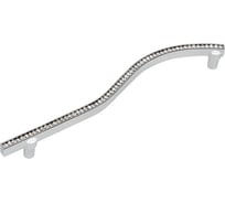 Ручка-скоба Kerron с кристаллами левая, 224 мм, хром CRL28-224 LEFT