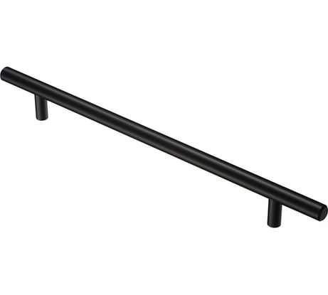 Ручка-рейлинг Kerron 12 мм, 224 мм, матовый черный R-3020-224 BL