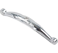 Ручка-скоба с кристаллами KERRON 128 мм, Д148 Ш17 В28, хром CRL16-128